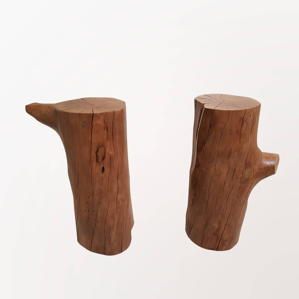 Mesa de Jantar Base Dupla Tronco (2 unidades)