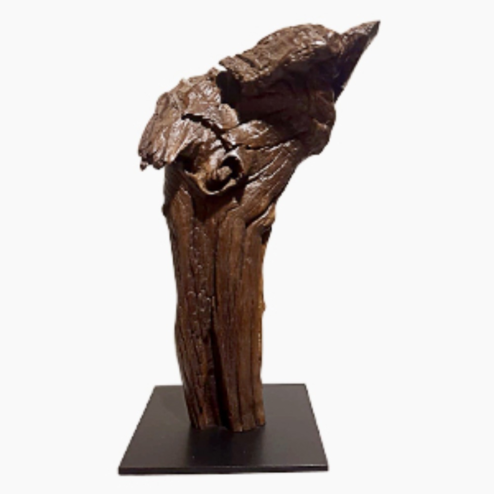 Milk Glass Sculpture